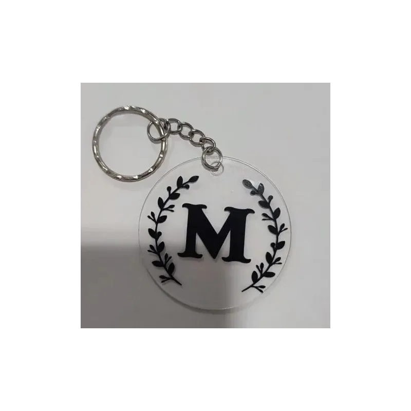 Llavero Redondo de Metacrilato Personalizado Llavero Redondo de Metacrilato Personalizado