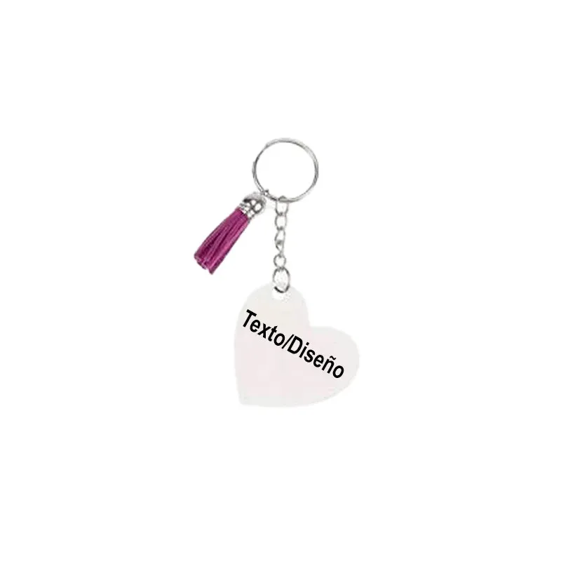 Llavero Corazón Personalizado Llavero Corazón Personalizado