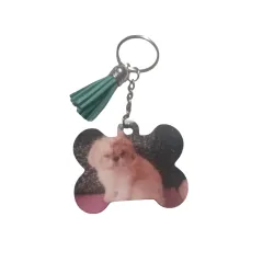 Llavero Personalizado Forma Hueso