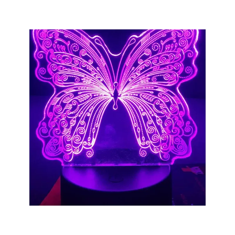 Lampara Mariposa Personalizable Lampara Mariposa Personalizable