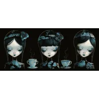 Taza Gótica 138
