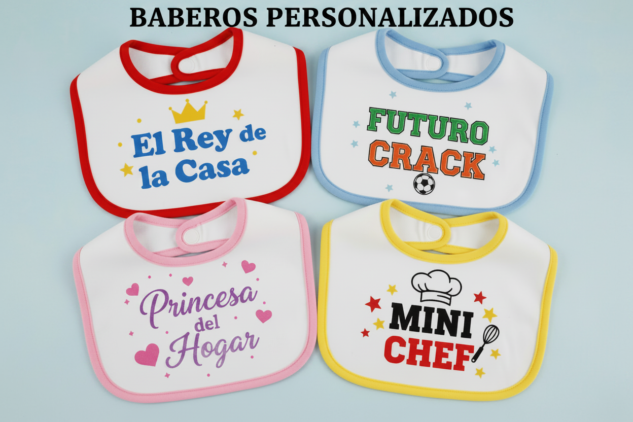 Baberos Bebé Personalizados