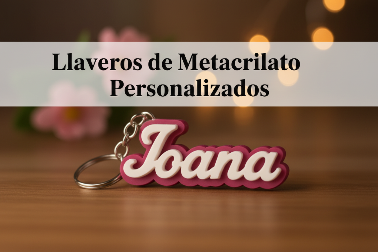Llaveros de Metacrilato Personalizados