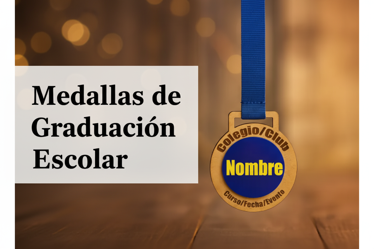 Medallas de Graduación Escolar