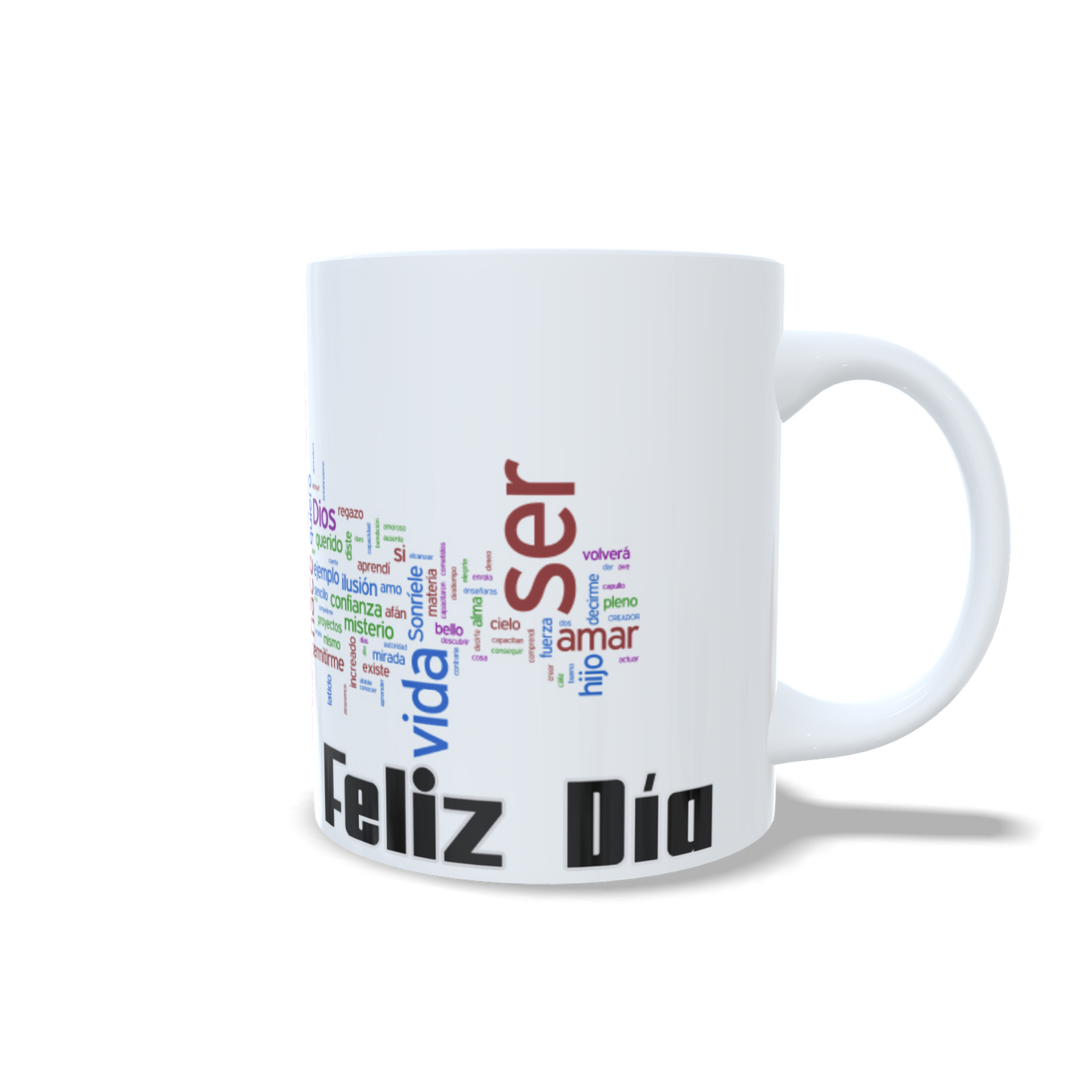 Taza Gracias Papá vista lateral derecha