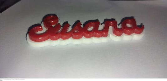 Marcasitios Personalizado de Metacrilato con Nombre
