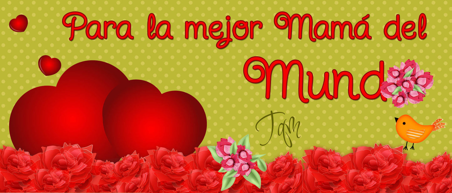 Taza Para la Mejor Mamá del Mundo
