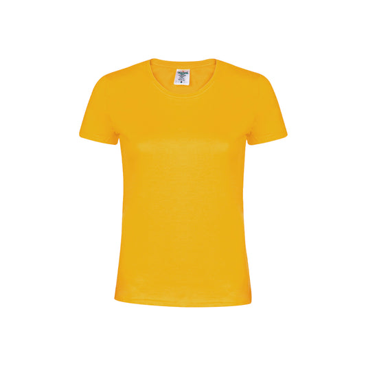 Camiseta Mujer Dorada 100% Algodón 180g/m²
