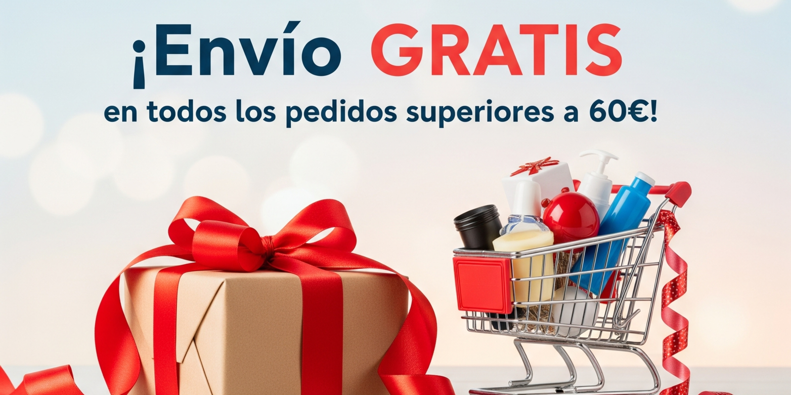 ¡Envío GRATIS en todos los pedidos superiores a 60€!